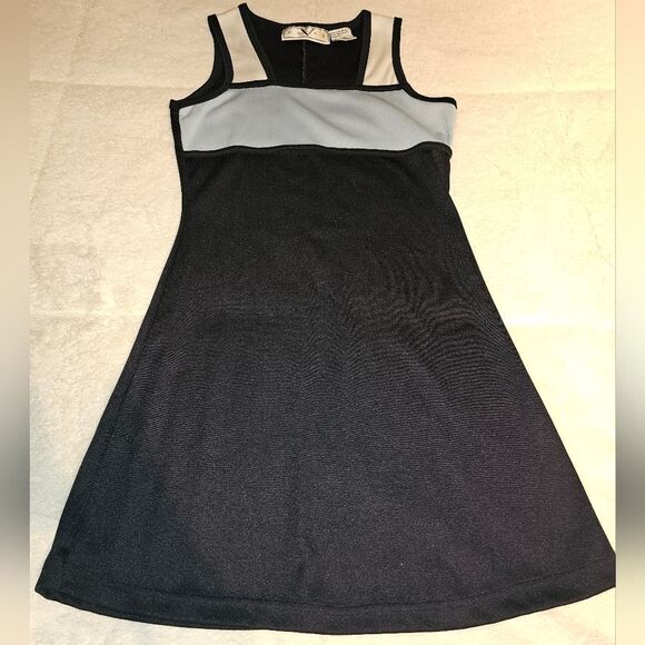 Navy Blue with Light Blue and White top. Size Medium - Picture 1 of 5